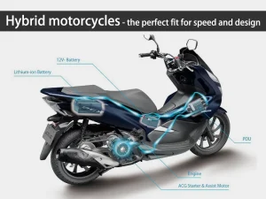 Hybrid motorcycles - the perfect fit for speed and design