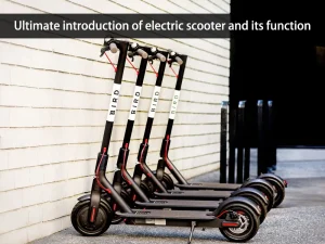 17 Introdução definitiva da scooter elétrica e sua função