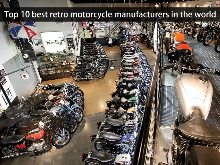 Les 10 meilleurs fabricants de motos rétro au monde