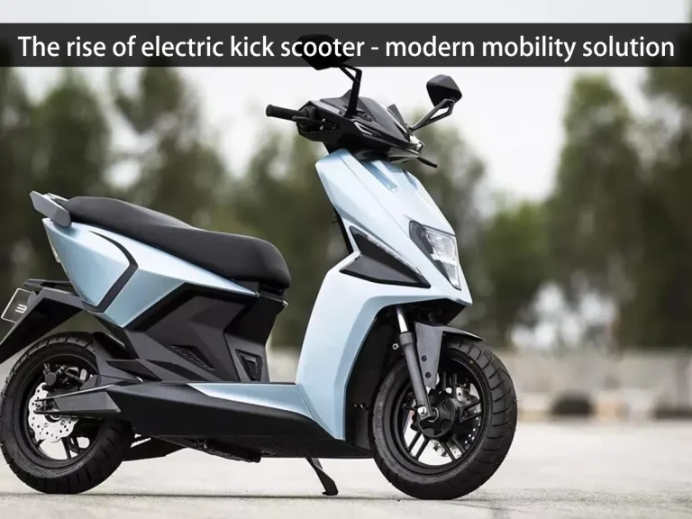 L'essor de la trottinette électrique - solution de mobilité moderne
