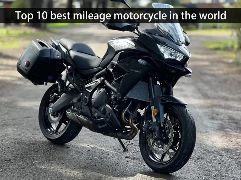 Top 10 des motos avec la meilleure autonomie au monde
