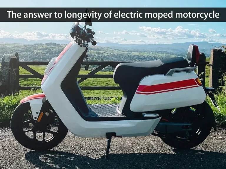 La réponse à la longévité du cyclomoteur électrique