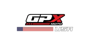 Le logo du fabricant de motos électriques GPX