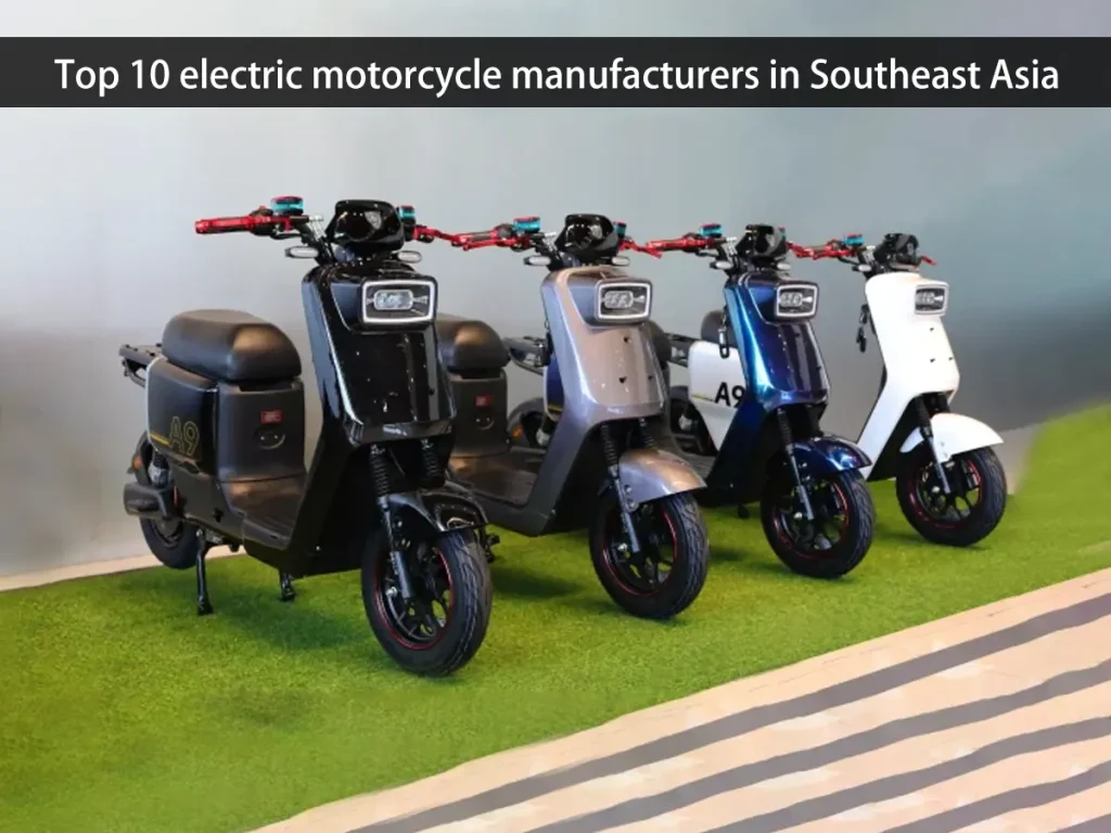 Top 10 des fabricants de motos électriques en Asie du Sud-Est