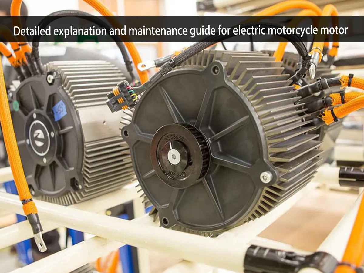 Electric motorcycle maintenance online